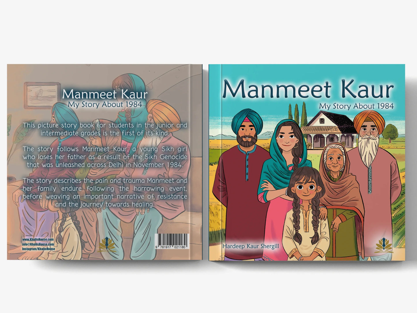Book cover: Manmeet Kaur: My Story About 1984