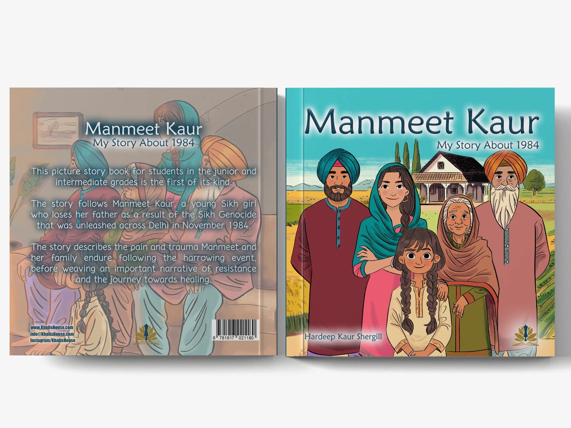 Book cover: Manmeet Kaur: My Story About 1984