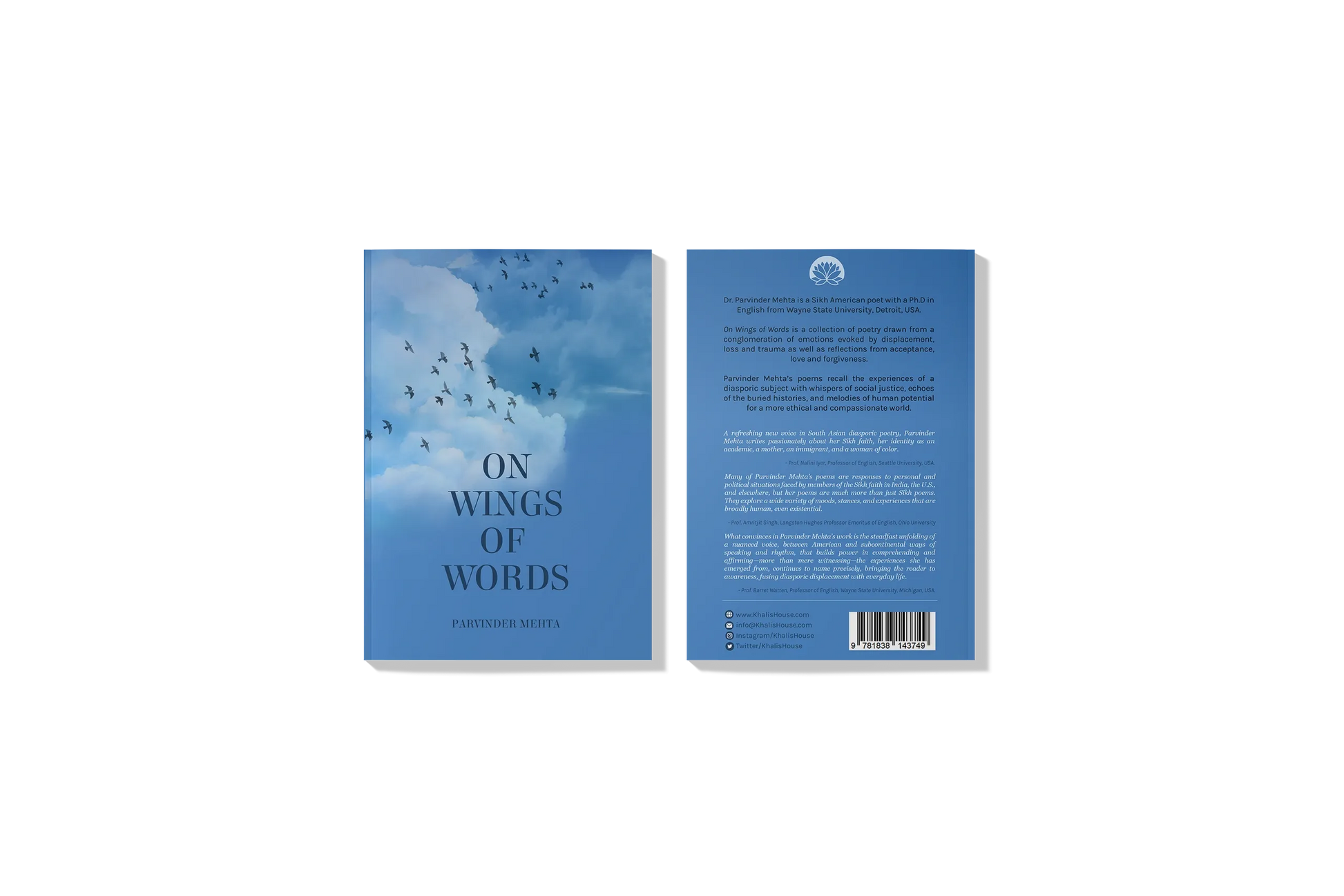 Book cover: On Wings of Words