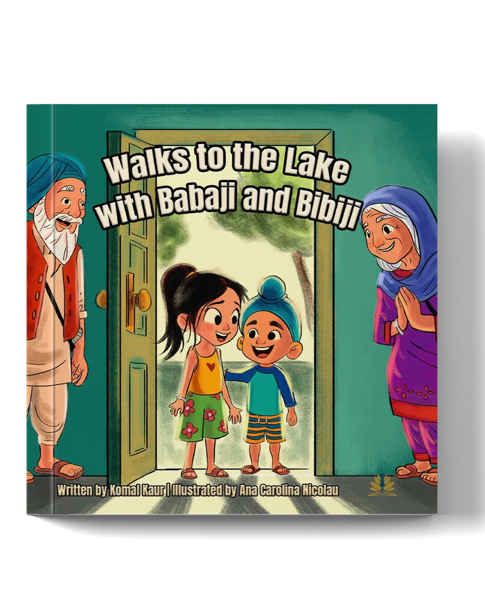 Walks to the Lake with Babaji and Bibiji